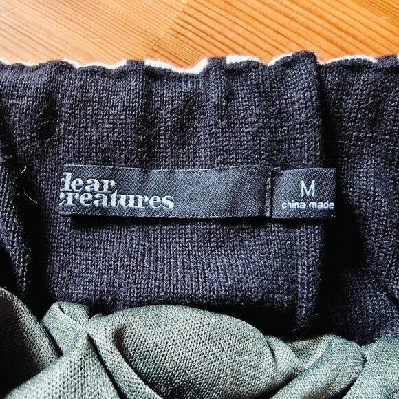 Dear Creatures Anthropologie Pleated Maxi Skirt M - Picture 4 of 6